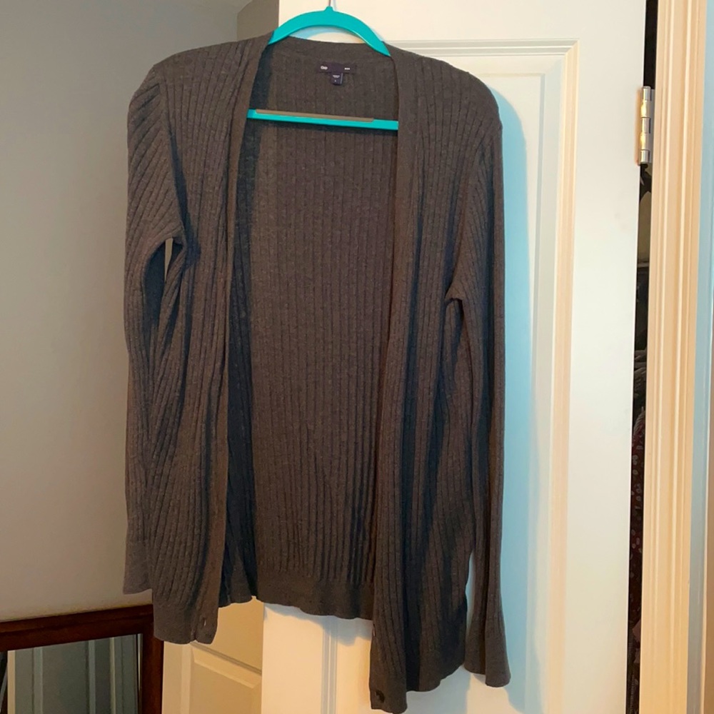 Grey lightweight cardigan